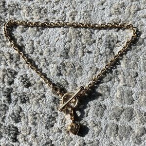 Juicy Couture gold necklace